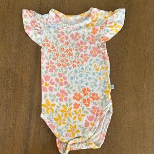 Posh Peanut Pastel Floral Baby Outfit